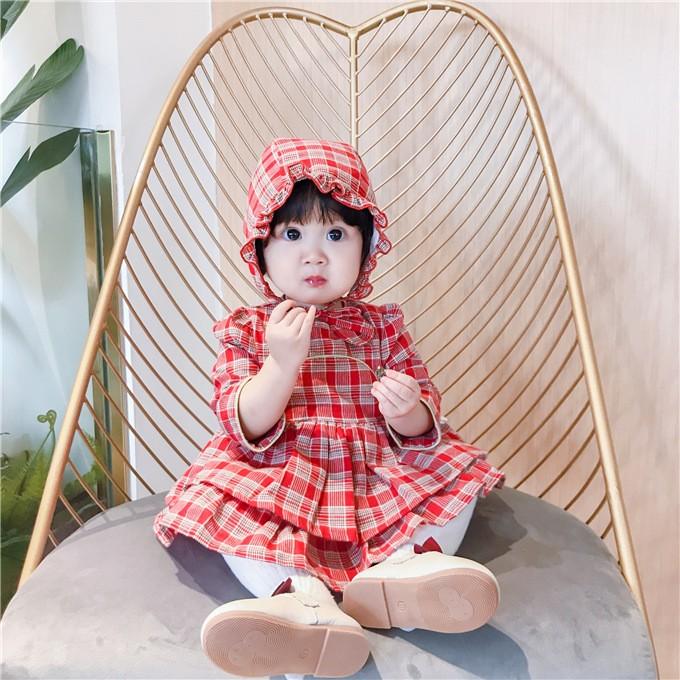 長袖ワンピース 韓国子供服 韓国子ども服 女の子 カジュアル ナチュラル キッズ チェック柄 超可愛い 春 秋 韓国 子供服 66 73 80 90 100 Lxx0598 Vsmile 通販 Yahoo ショッピング