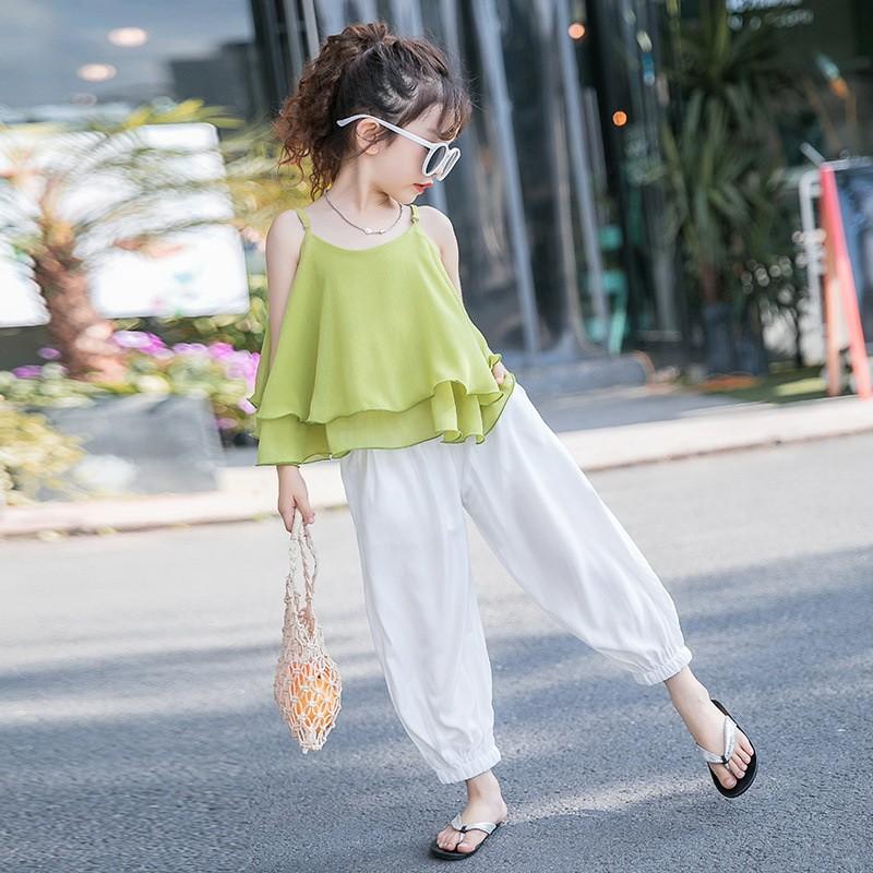 子供服 セットアップ キッズ 女の子 夏 2点セット 上下セット Tシャツ 薄手 ノースリーブ おしゃれ カジュアル 可愛い Y6104 Vsmile 通販 Yahoo ショッピング