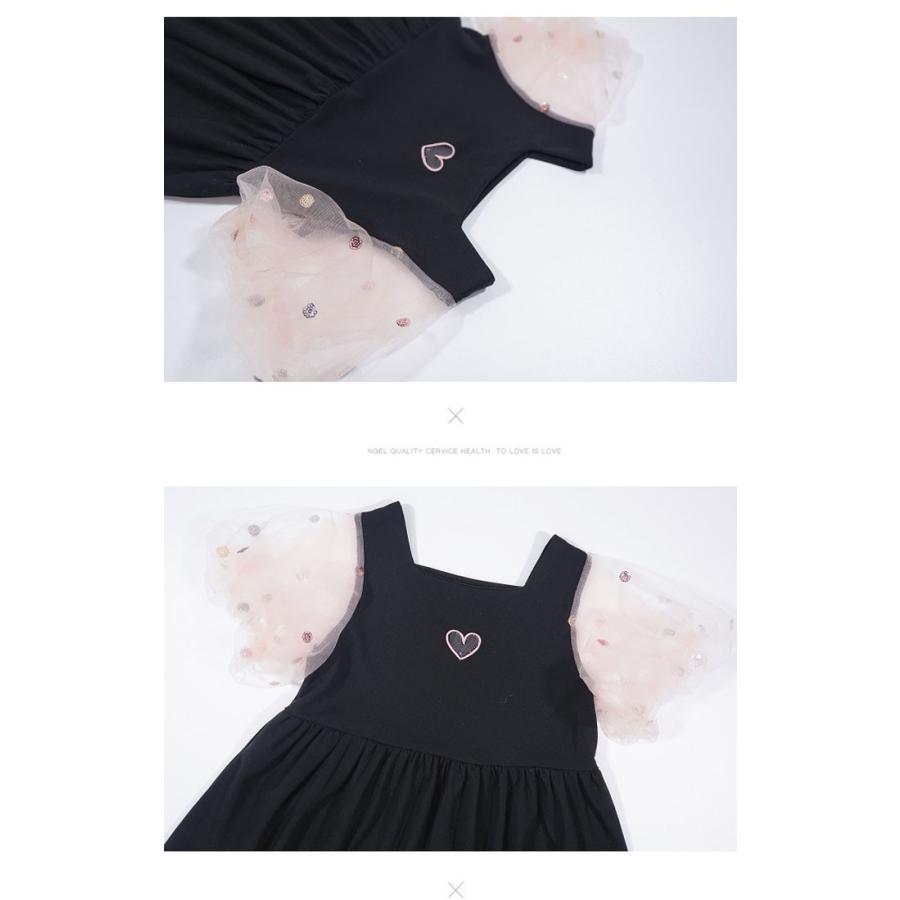 リメイク風ワンピース 子供服 透かし彫り ワンピース 半袖 チュールワンピース フェイク レイヤード 切り替え ラウンドネック チュール レース 夏新作 Y Vsmile 通販 Yahoo ショッピング