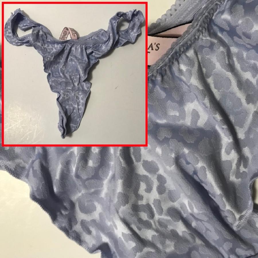 VICTORIA'S SECRET（ヴィクトリアシークレット） Satin Ruffle Thong