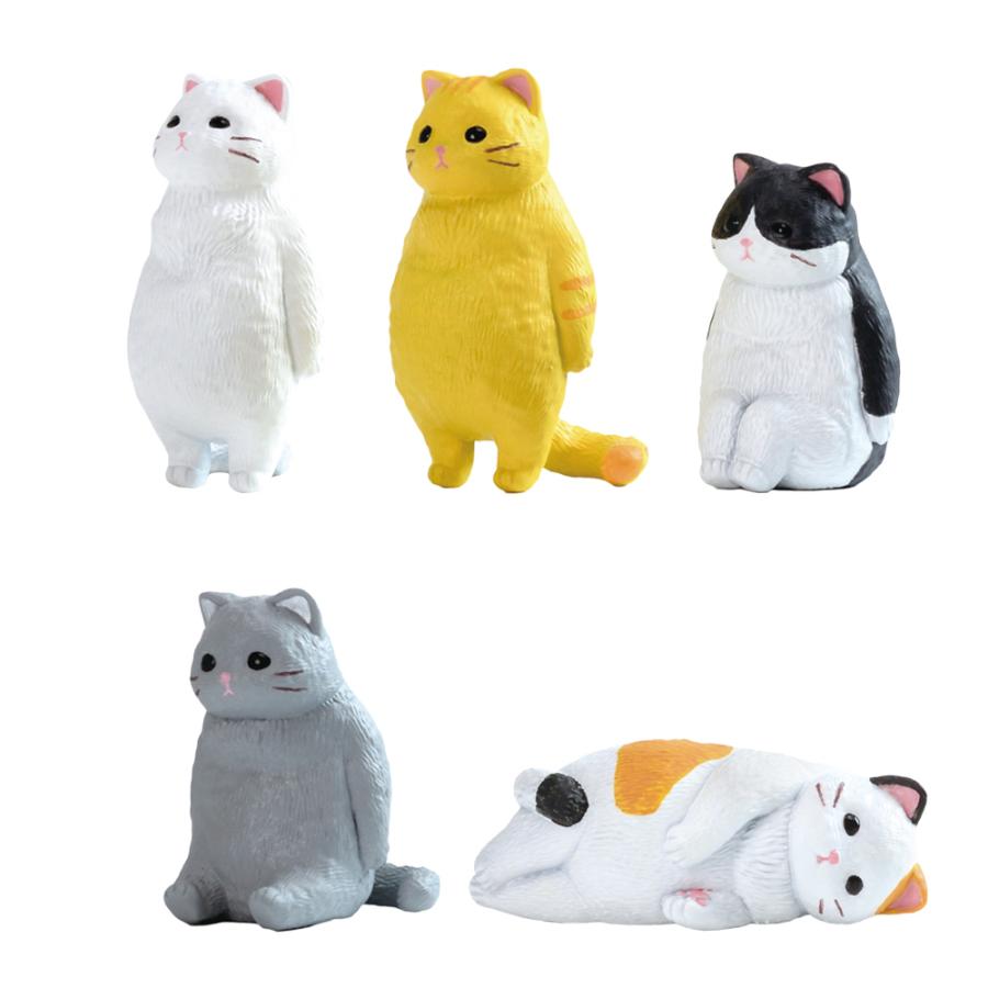 ガチャ ガチャガチャ 動物 猫 ネコ フィギュア 全5種類 フル ガチャ ガチャガチャ 動物 猫 ネコ フィギュア 全5種類 フル