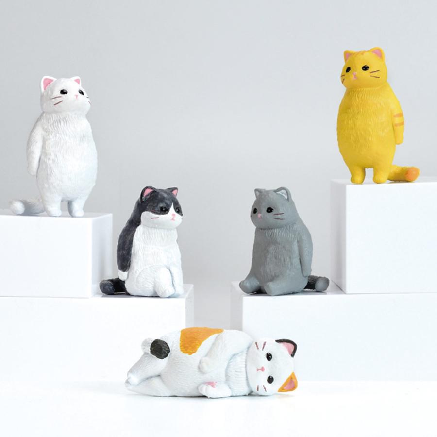 ガチャ ガチャガチャ 動物 猫 ネコ フィギュア 全5種類 フル ガチャ ガチャガチャ 動物 猫 ネコ フィギュア 全5種類 フル