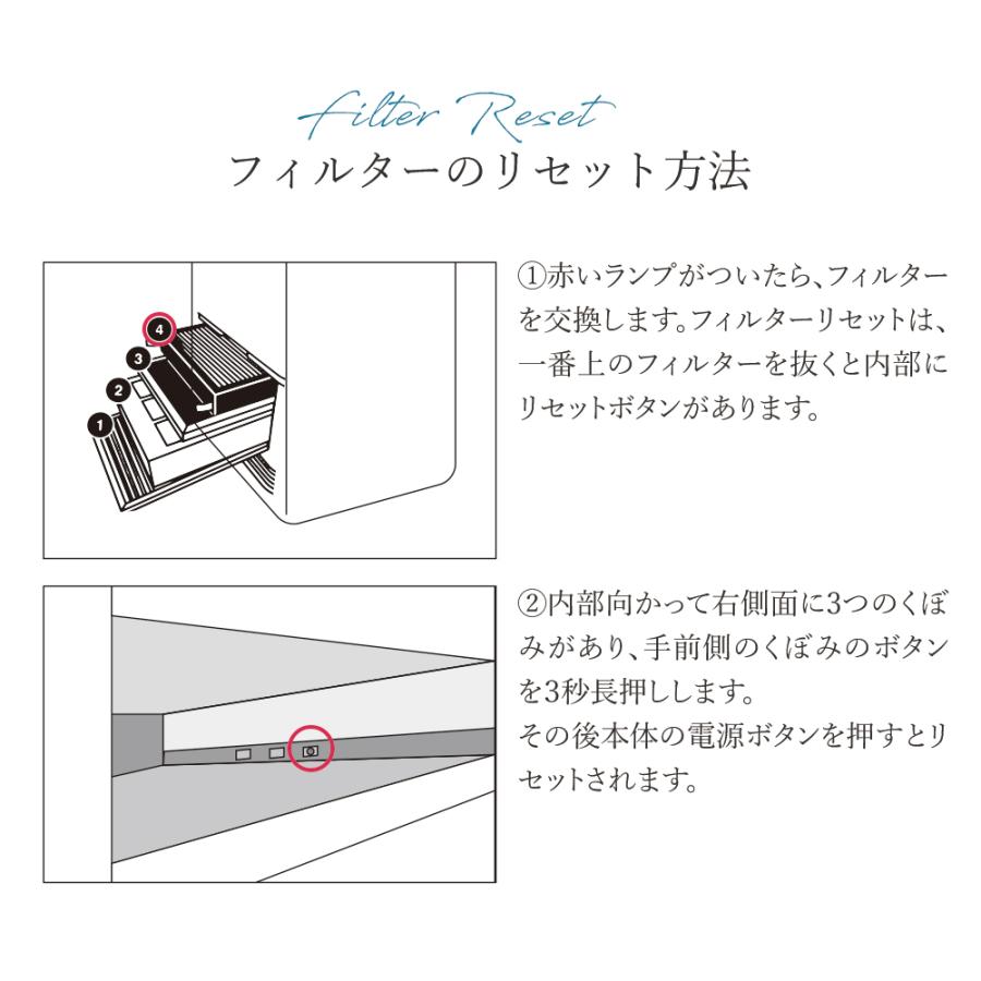 空気清浄機 業務用 大型 80m2 49畳 ウイルス対策 タバコ 花粉 PM2.5 脱臭 ハウスダストナノプラチナ フィルター搭載  Purelife B NT-D002B｜vt-store｜15