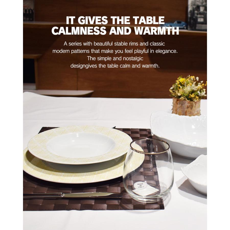 EXCELSA お皿セット おしゃれ ブランド 平皿 ディナープレート 2