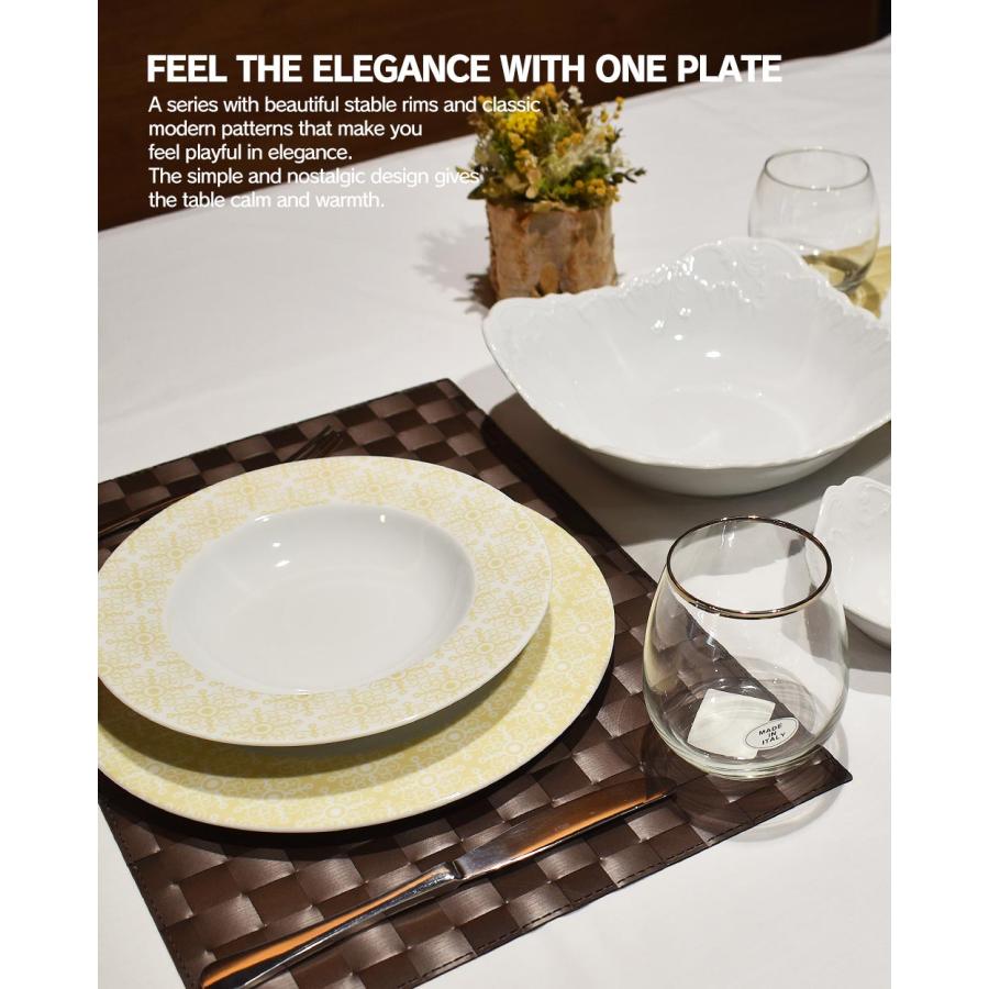 エルブジ使用　皿　29cm ola オラ　ディープ　プレート　６枚　複数購入可 vt-web_ex-enjsp022set