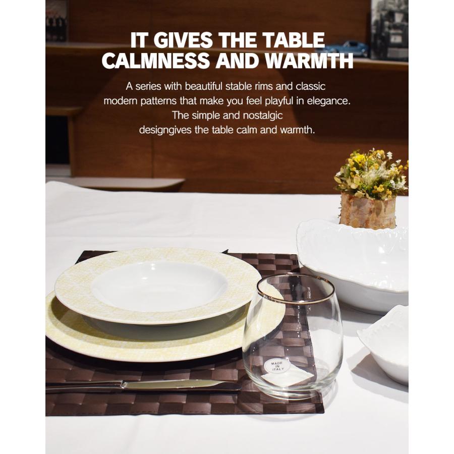 EXCELSA お皿セット おしゃれ ブランド スーププレート 2枚セット 22cm