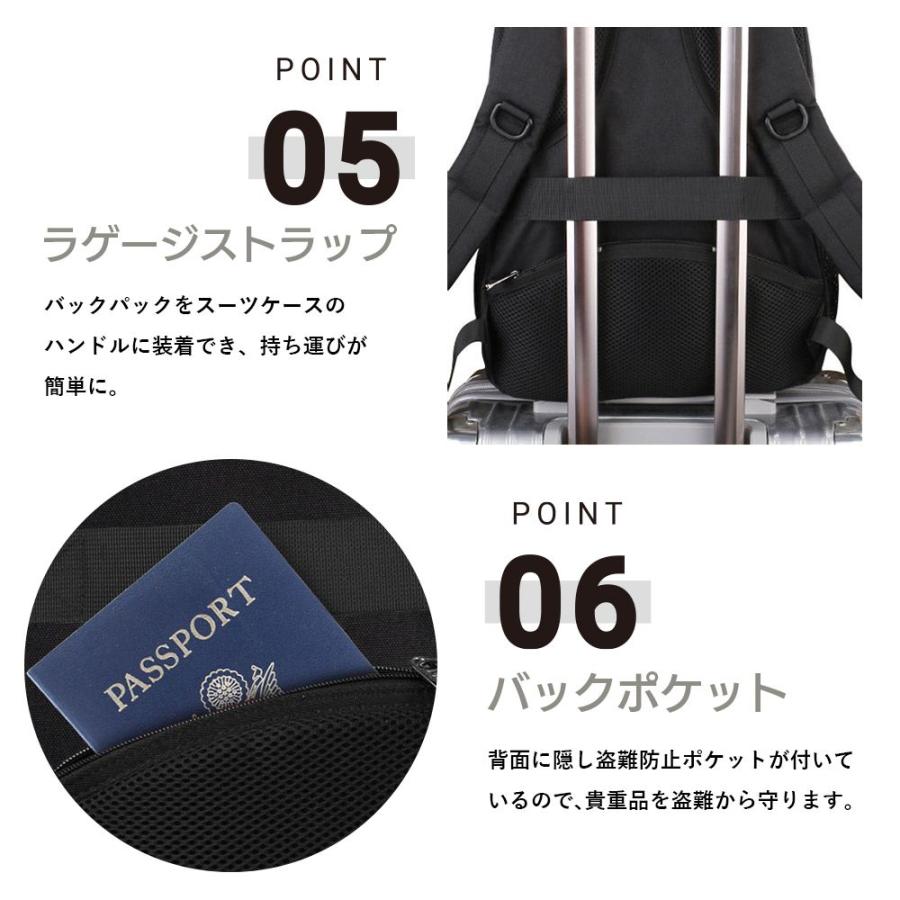 リュック メンズ 大容量 MATEIN Mlassic Travel Laptop Backpack 1007