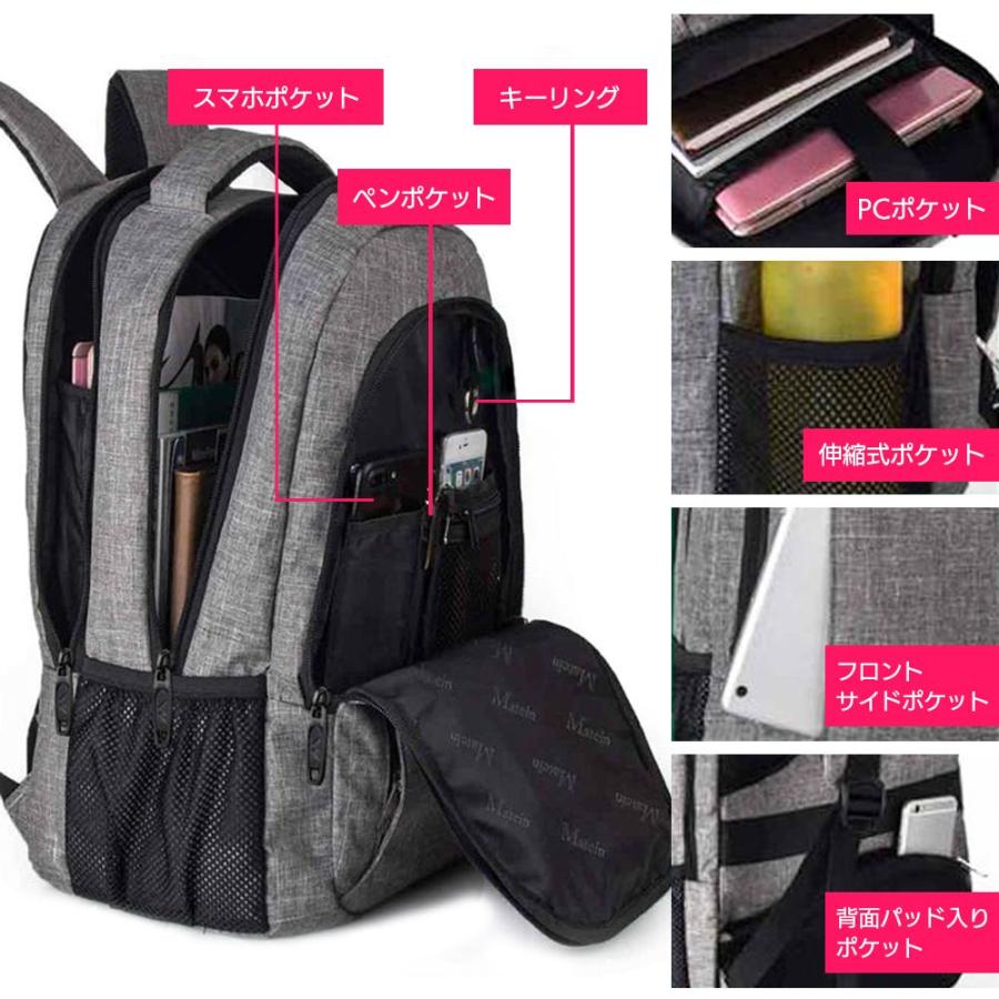 リュック メンズ 大容量 MATEIN Mlassic Travel Laptop Backpack 1007