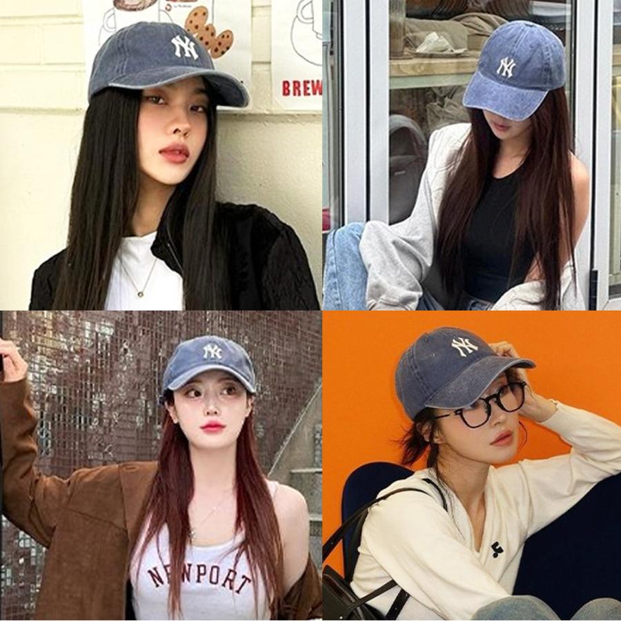 MLB Korea 帽子 キャップ 深め つば長 韓国 ファンッション メンズ