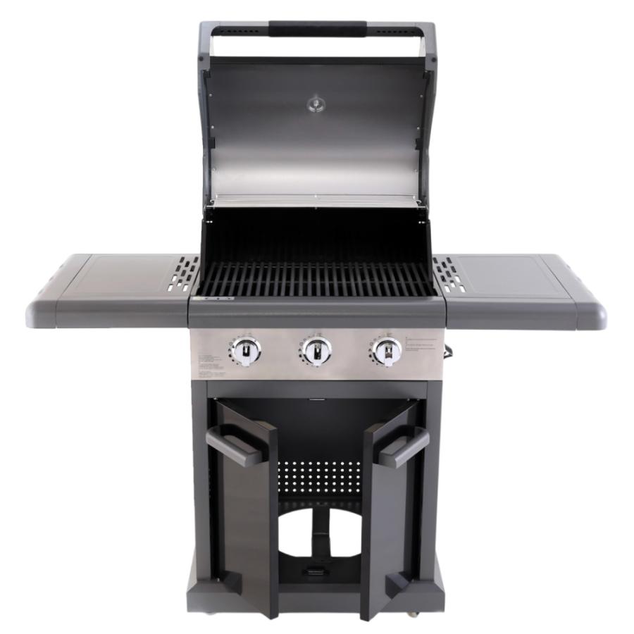 Rinnai Entertainer バーベキューコンロ　BBQ 3バーナー バーベキューグリル 大型 ガス 大人5人〜10人分 ハイグレードモデル