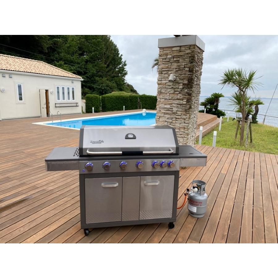 バーベキュー・調理用品 BRUNT DADAN OUTBACK Dual Fuel 4 Gas & Charcoal BBQ - X-BBQ Grill Vietnam