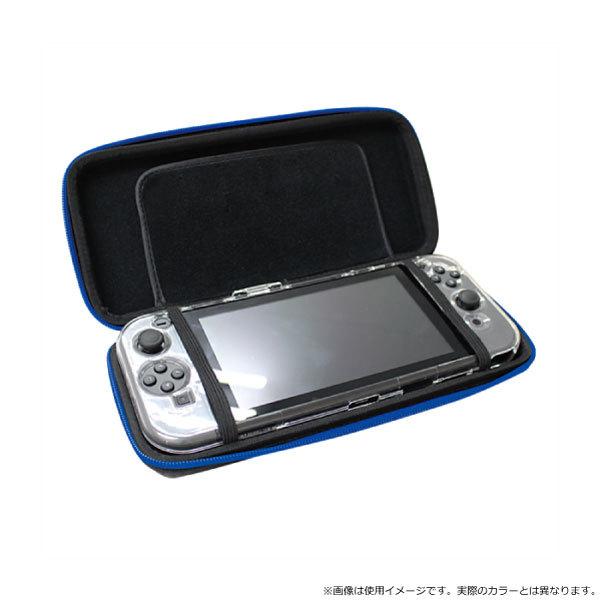 アローン Nintendo Switch用 カーボン調EVAポーチ ケース カバー アローン Nintendo Switch用 カーボン調EVAポーチ ケース カバー