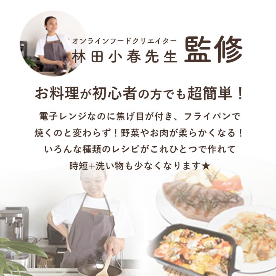 デジタルランド 電子レンジ用調理器 かんたんクックシェフ レシピ付き