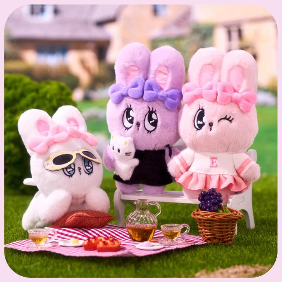 エスターバニー　ラベンダーバニー　キーホルダー　マスコット　ガチャガチャ Esther Bunny（エスターバニー） ぬいぐるみマスコットクリップ