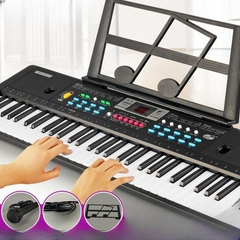 電子ピアノ 61鍵盤 キーボード 光る鍵盤 ガイド機能付き ピアノ 電子ピアノ 61鍵盤 キーボード 光る鍵盤 ガイド機能付き ピアノ