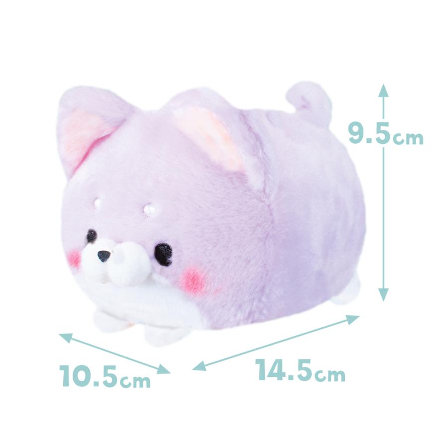 YELL 【全8種類セット】ぬいぐるみ 動物 犬 ころころしばわん パステル