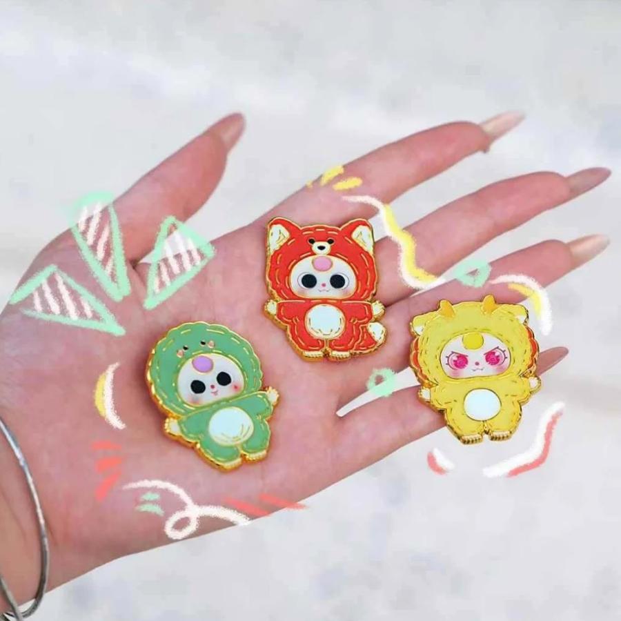BABY THREE ベイビースリー ピンバッジ 海外ホビー かわいい 可愛い