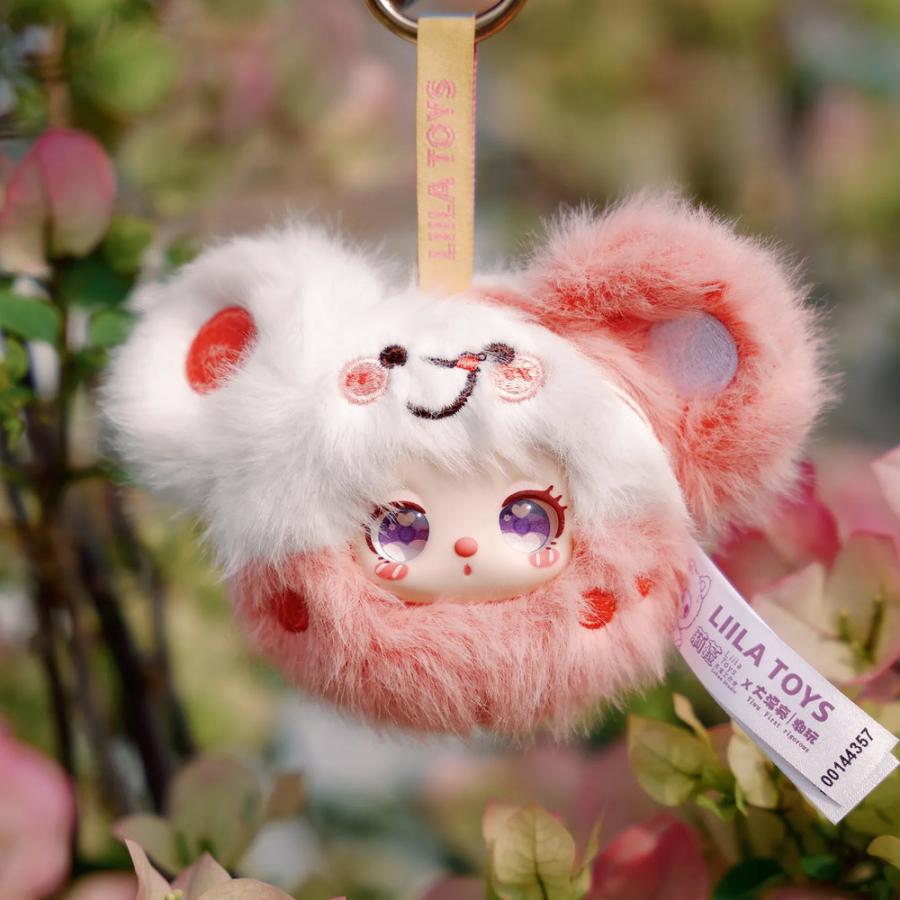 S＊専用 MINI BABYTHREE キーホルダー ピンク S＊専用 MINI BABYTHREE