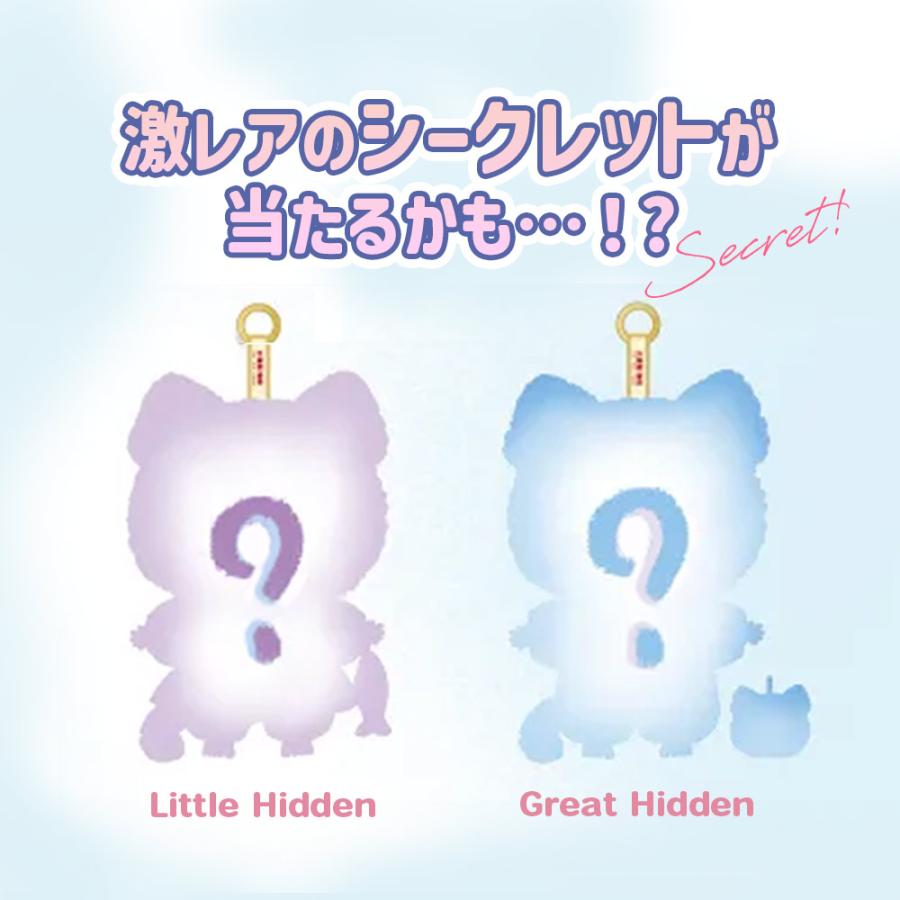 ぬいぐるみキーホルダー ブラインドボックス LABUBU系 シークレット
