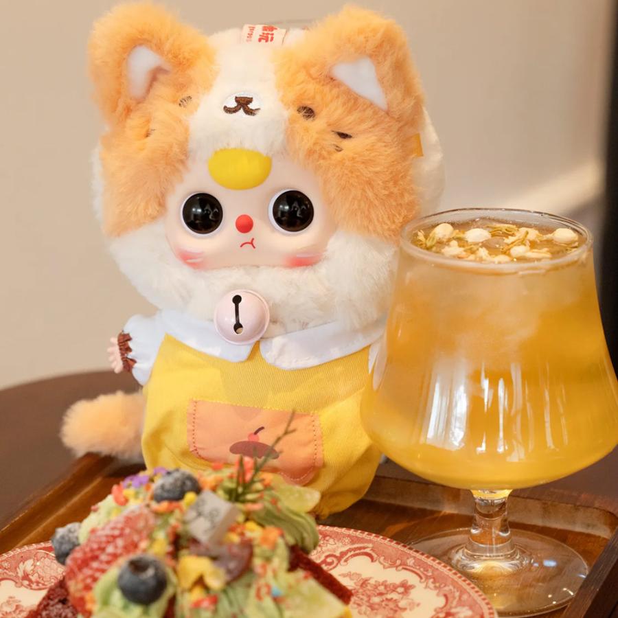 ぬいぐるみキーホルダー 猫 ねこ ふわふわ かわいい 可愛い 中国 海外