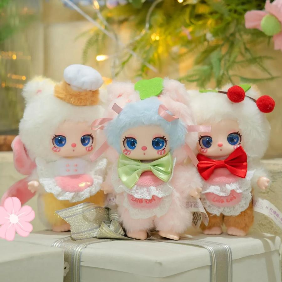 ぬいぐるみキーホルダー 猫 ふわふわ かわいい 可愛い 中国 海外ホビー
