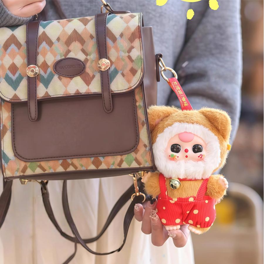 ぬいぐるみキーホルダー ブラインドボックス LABUBU系 シークレット