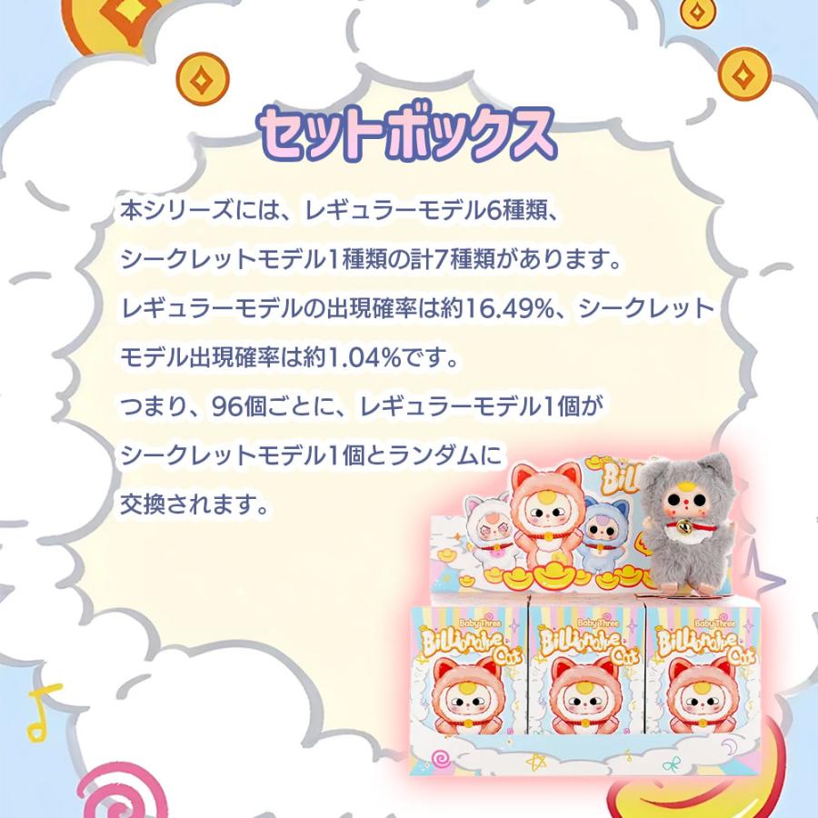 ぬいぐるみキーホルダー ブラインドボックス LABUBU系 シークレット