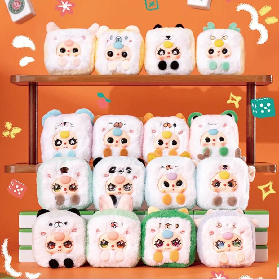 Baby Three 麻雀 ぬいぐるみ キーホルダー 12個セット 未開封 正規品】 ぬいぐるみ シークレットボックス BABY THREE ちいさな麻雀牌