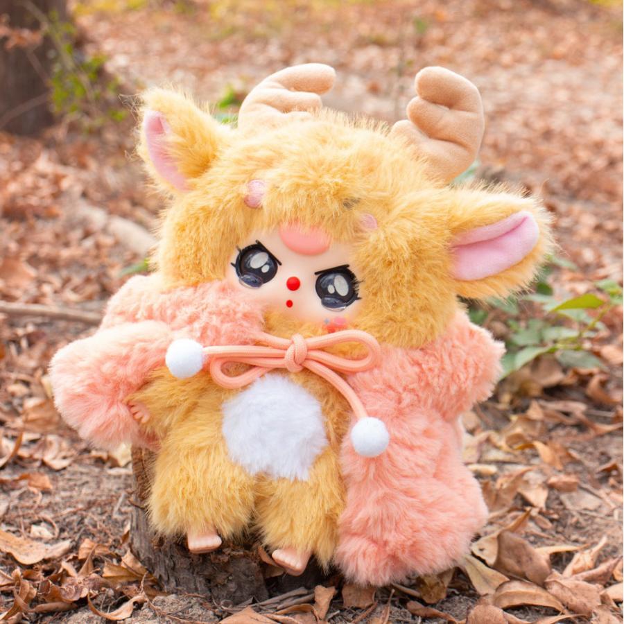 （新品）BABYL グッズ ぬいぐるみ ポーチ リストバンド3点セット① ぬいぐるみキーホルダー ブラインドボックス LABUBU系 シークレット
