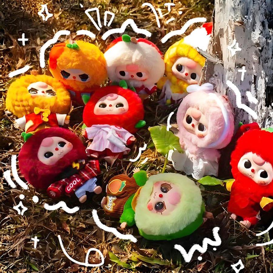 ぬいぐるみキーホルダー ブラインドボックス LABUBU系 シークレット