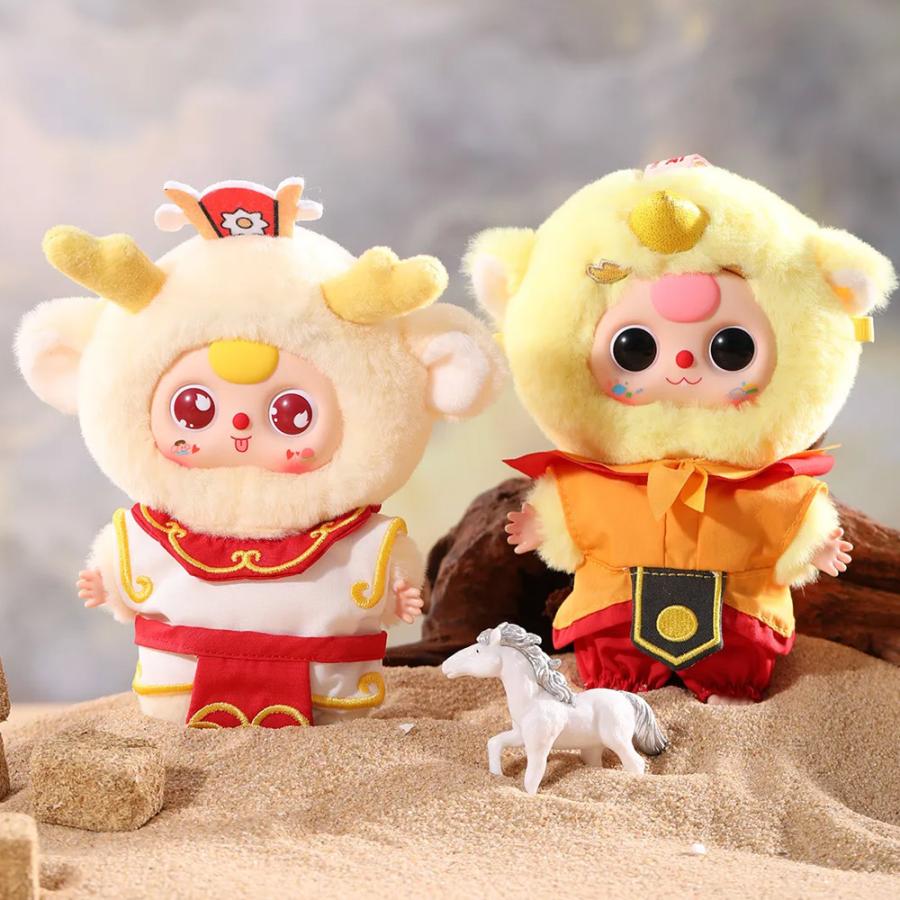 BABY THREE ぬいぐるみ2体セット Qoo10] 正規品 Baby three スーパーミ