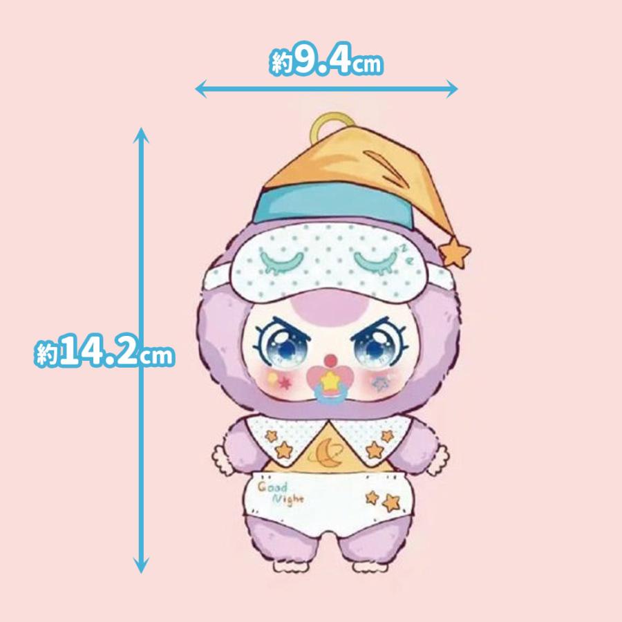 ぬいぐるみキーホルダー ブラインドボックス LABUBU系 シークレット