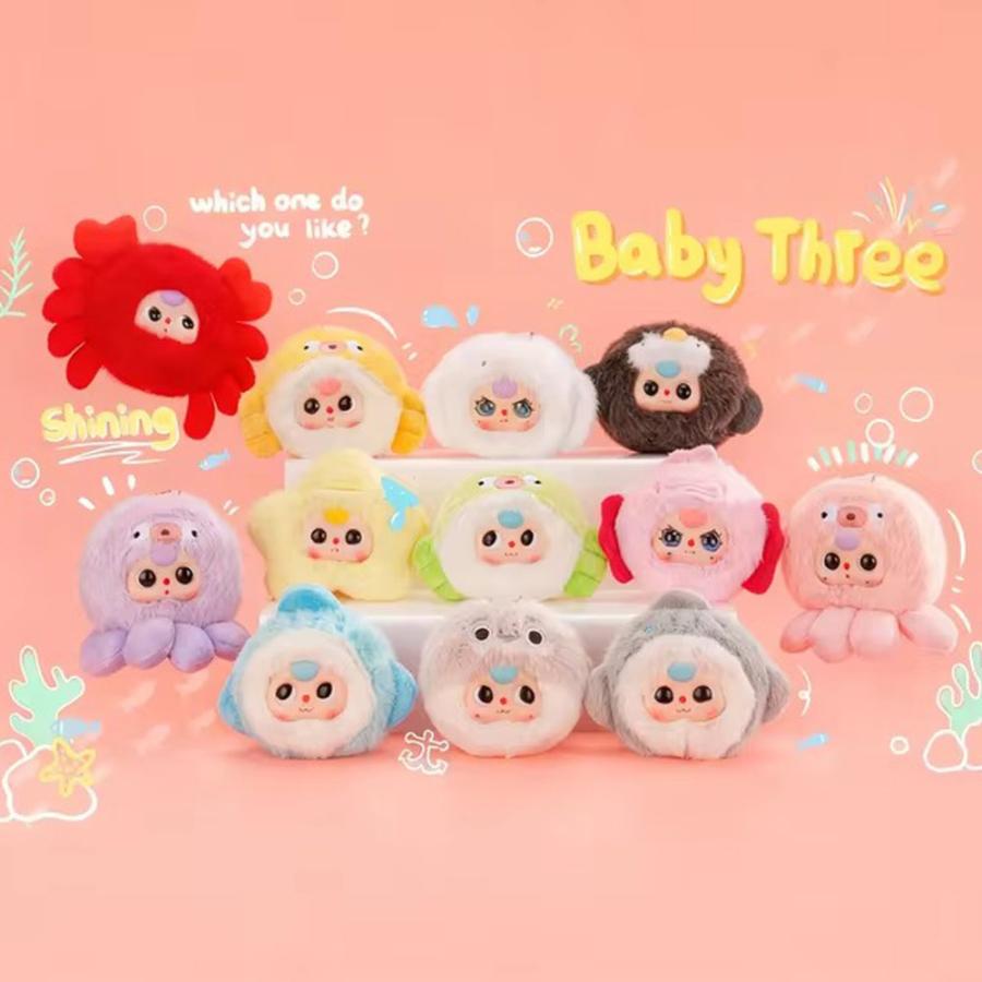 BABY THREE ぬいぐるみ2体セット 楽天市場 | いただきプラザ楽天市場店 - BABY THREE-ベイビースリー-