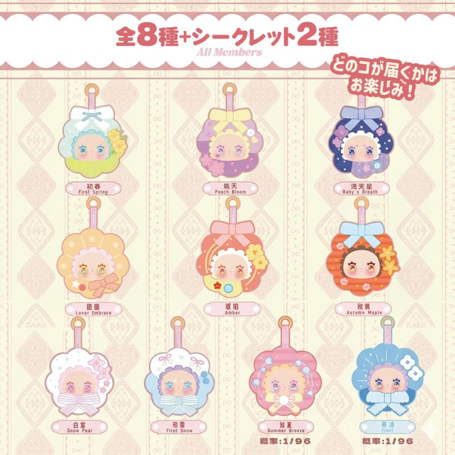 ぬいぐるみキーホルダー ブラインドボックス LABUBU系 シークレット