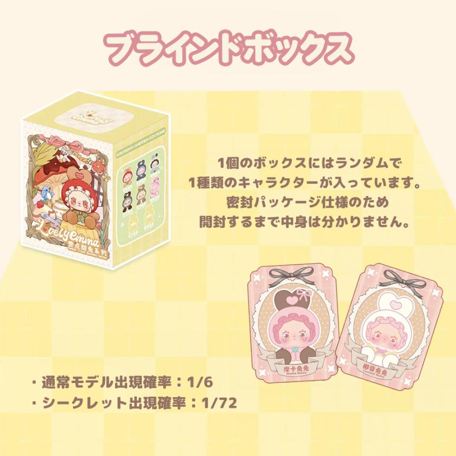 ぬいぐるみキーホルダー 可愛い ブラインドボックス ラブリーエマ