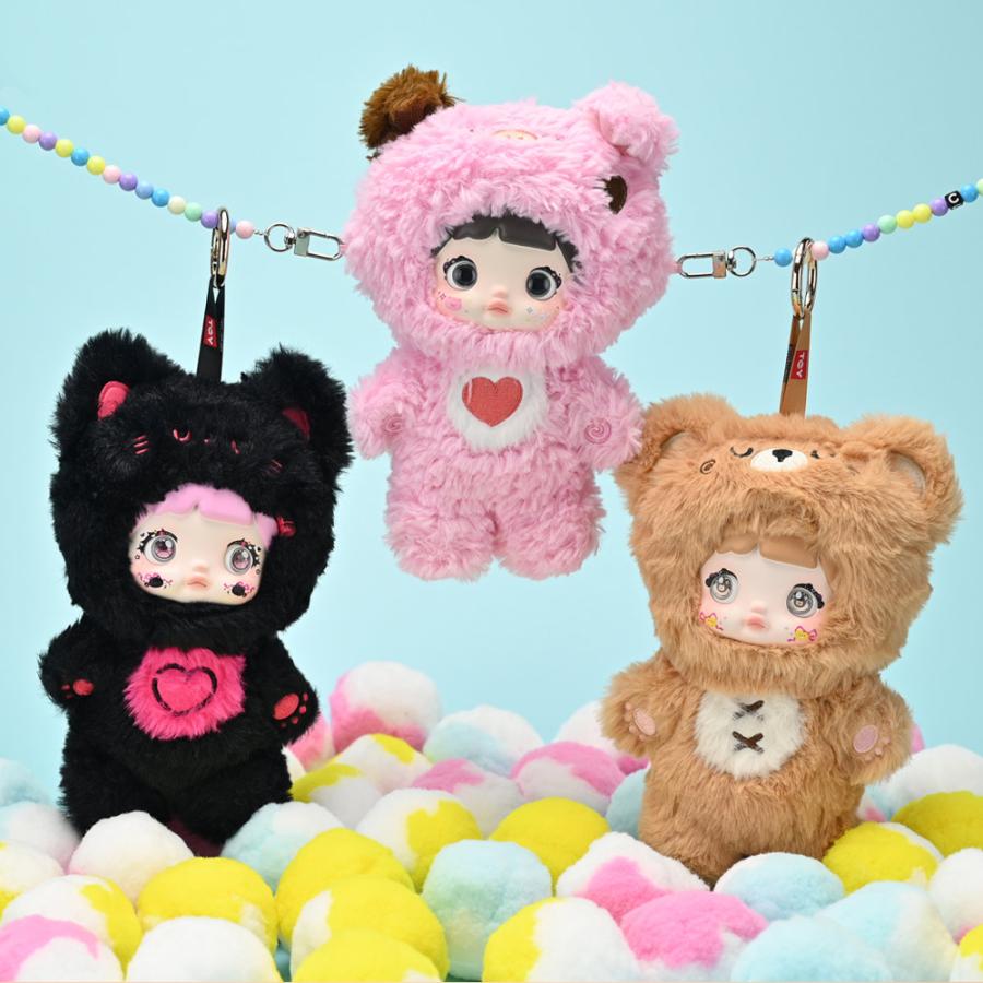 ぬいぐるみキーホルダー ブラインドボックス LABUBU系 シークレット