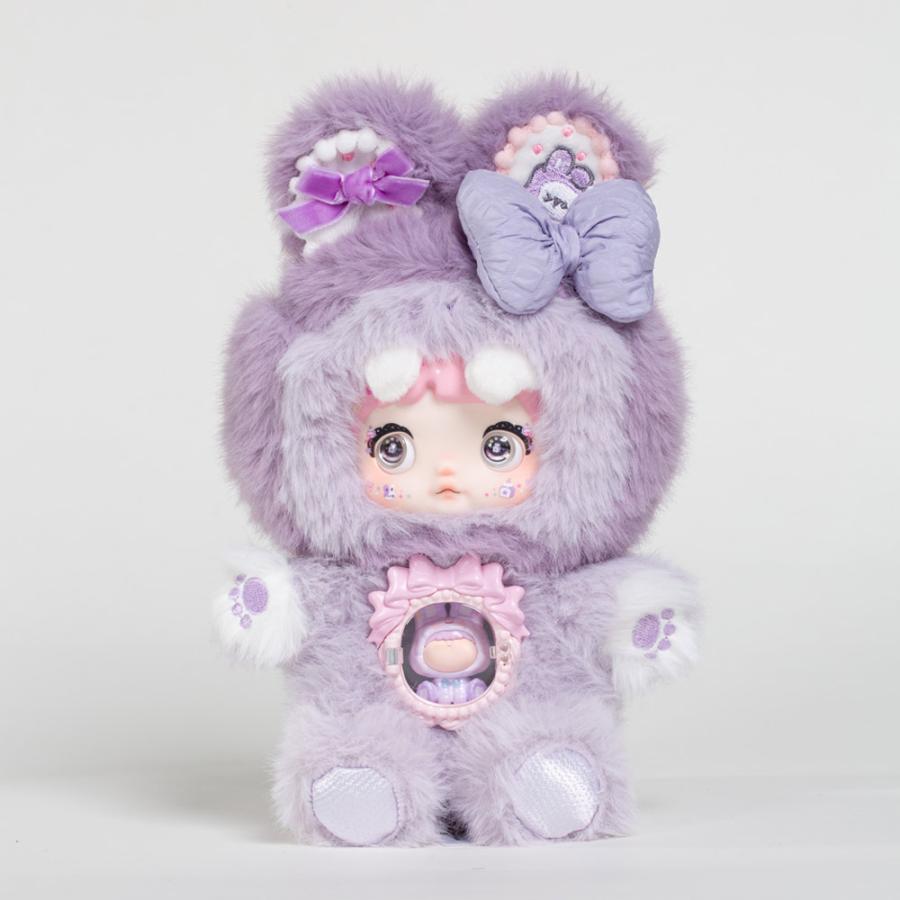 Nommi 新作　愛己 紫　限定吊下 パープル　マスコット　ケース付き ぬいぐるみキーホルダー ブラインドボックス LABUBU系 シークレット