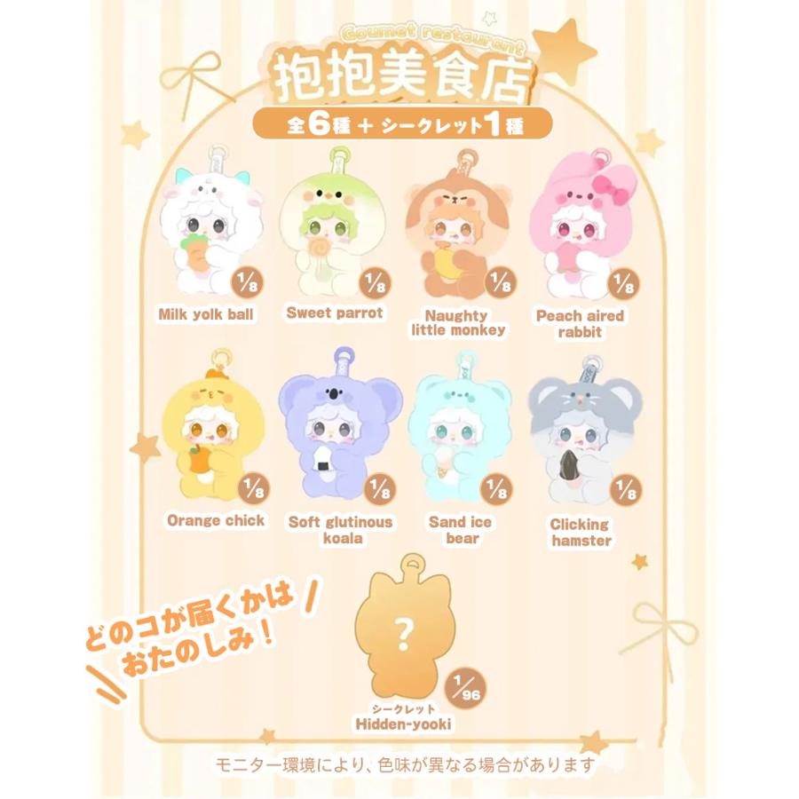 ぬいぐるみキーホルダー ブラインドボックス LABUBU系 シークレット