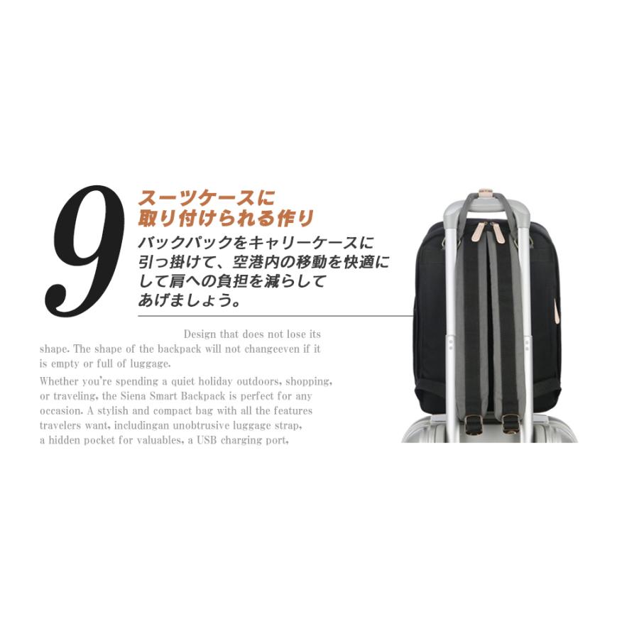 ビジネスリュック 可愛い おしゃれ 通勤 旅行 ノルディス Nordace