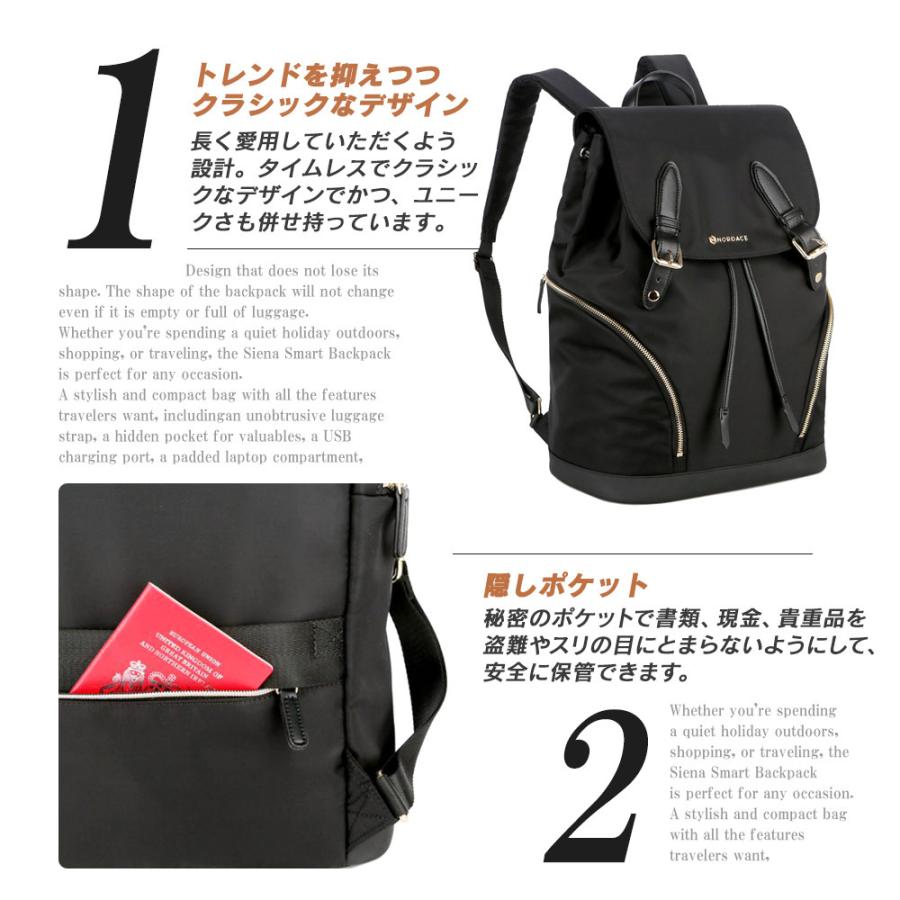 リュック おしゃれ 可愛い 通勤 旅行 ノルディス Nordace Eliz ND1027 