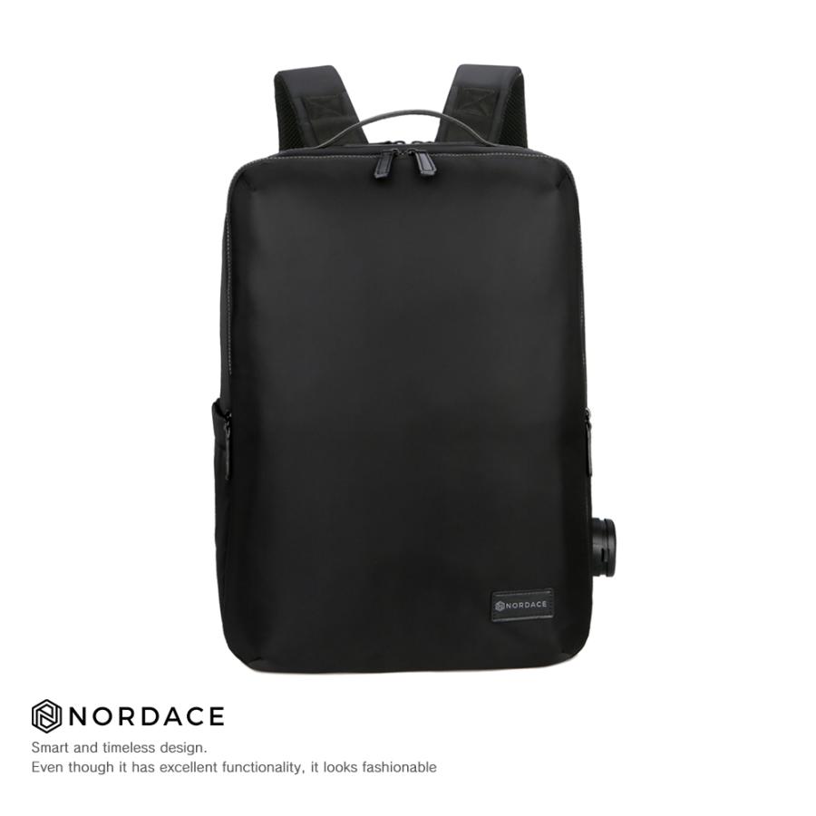 【ポイント10倍】ビジネスリュック メンズ ノルディス Nordace Laval スマートリュック ND1029 23L 通勤 PC収納 防水 充電 正規輸入販売代理店｜vt-web｜22