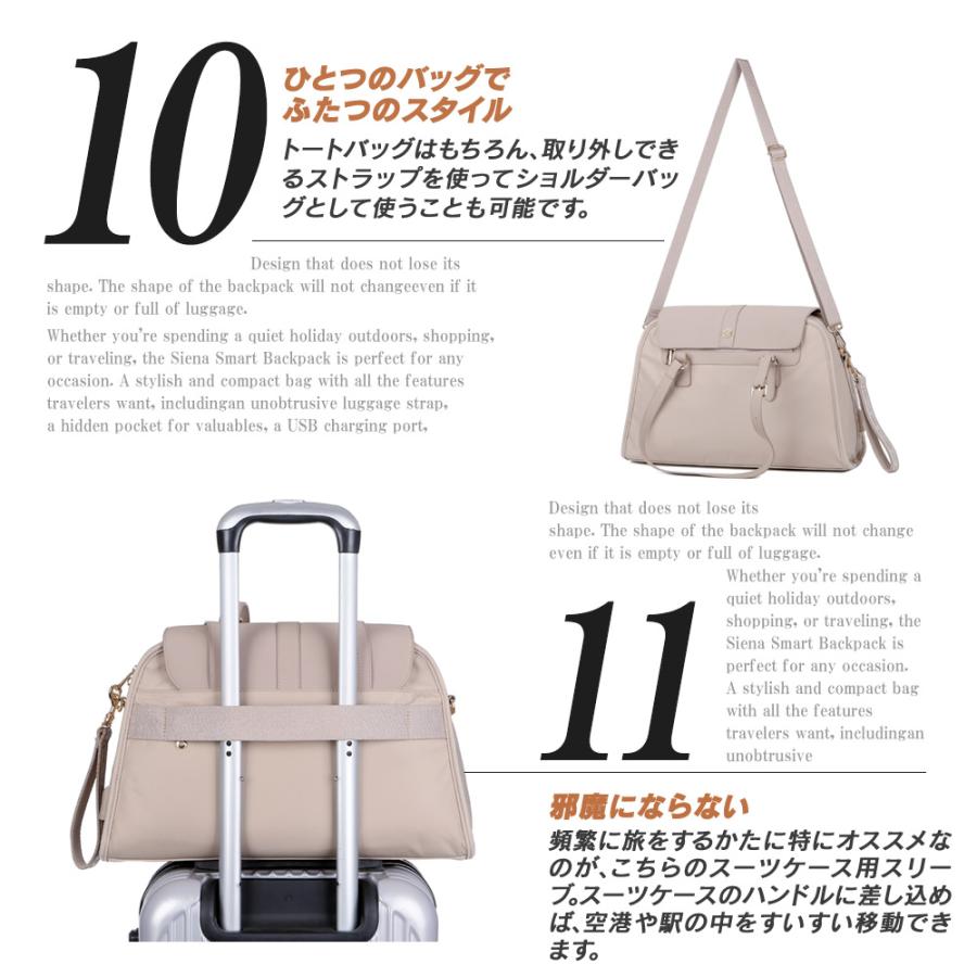 スマートボストンバッグ ブランド レディース ノルディス Nordace