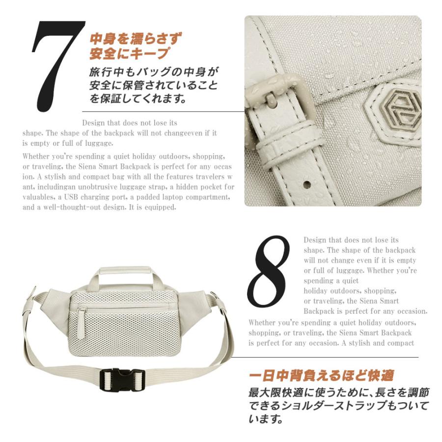 新品未使用 Nordace Eclat Re:Life スマートバックパック Nordace - New Discover The Eclat Re:Life Smart Backpack