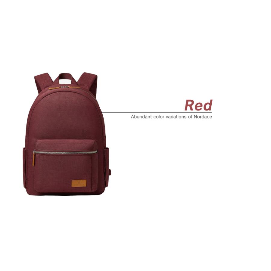 リュック メンズ レディース 通勤 通学 旅行 軽量 おしゃれ USB充電ポート付き 18L Nordace Siena Proクラシックバックパックの画像