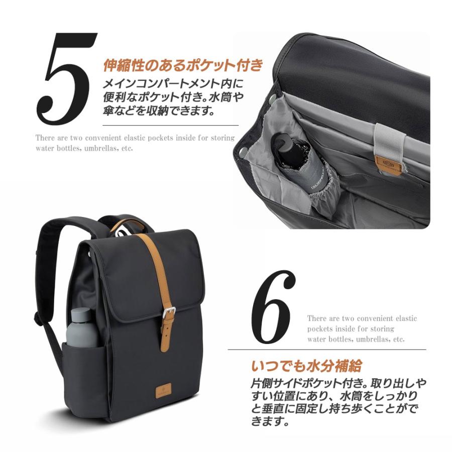 リュックサック メンズ レディース おしゃれ 軽量 黒 シンプル 通学