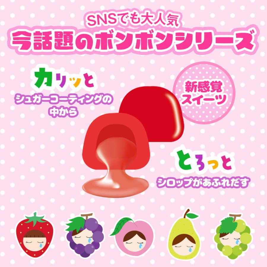5種類セット】なみだシリーズ ボンボン フルーツボンボン マスカットの