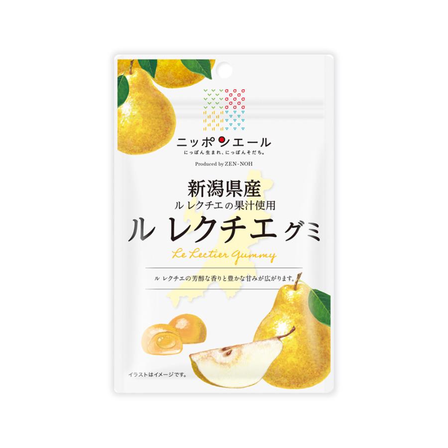 全農 ご当地グミ ニッポンエール 新潟県産 ルレクチエグミ ご当地 お