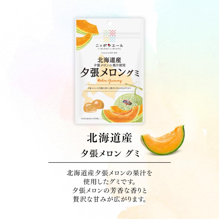最初の ご当地グミ ニッポンエール 北海道産 夕張メロングミ ご当地 お菓子 グルメ お土産 名産 果実グミ 全国農協食品 Heartlandgolfpark Com