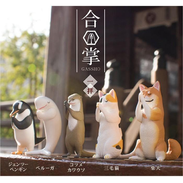 YELL ガチャ ガチャガチャ 動物 犬 猫 カエル フィギュア コンプリート