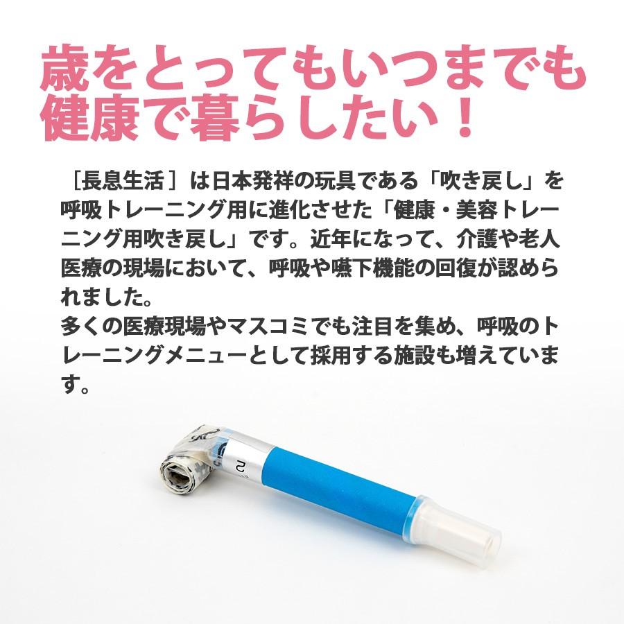 呼吸筋トレーニング器具 肺活量を鍛える器具 トレーニング グッズ 長息生活 Beauty Breathing レベル2 3本入り 父の日 母の日 Vt Zc いただきプラザ Yahoo 店 通販 Yahoo ショッピング